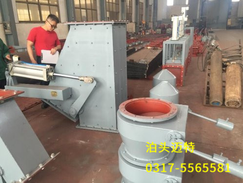  電動(dòng)、手動(dòng)、電液動(dòng)、氣動(dòng)三、四通分料閥